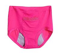 Genérico Bragas 100 Algodon Mujer Bragas Mujer Algodon Sin Costuras Braguitas Invisibles Transpirables Talle Alto Braguita Lisos Transpirable Menstruales Tanga