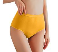 Genérico Bragas Brasileñas Mujer, Ropa Interior De Mujer, Calzoncillos Cintura Alta para Mujer Supresores Abdomen Levantamiento Cadera Cuerpo Talla Grande Ropa Interior para Madres Edad Y Ancianas