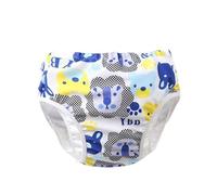Genérico Bragas de baño para bebé, unisex, lavable, antifugas, ajustable, curso de natación, 1 5 años, playa, piscina, verano, ropa interior, baño infantil impermeable (F, 4 x l/140)