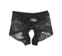 Genérico Bragas de Mujer Bragas Sexy Encaje Transparente sin Entrepierna Calzoncillos de Pura Lujuria para Mujer Tentación Sexy sin Costuras sin Pasión Regalo San Valentín