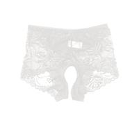 Genérico Bragas de Mujer Bragas Sexy Encaje Transparente sin Entrepierna Calzoncillos de Pura Lujuria para Mujer Tentación Sexy sin Costuras sin Pasión Regalo San Valentín