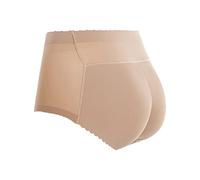 Genérico Bragas Escultantes sin costuras para Mujeres Pantalones Push-up Caderas Lifting glúteos Ropa interior modelando Cuerpo Lencería Alta Galbant Formas, beige, L