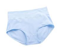 Genérico Bragas Fajas Reductoras Abdomen Calzoncillos sin para Abdomen posparto de Talla Grande con de Cadera y Cintura Alta para Mujer Fajas Reductoras Abdomen Y Pierna (Blue, S)