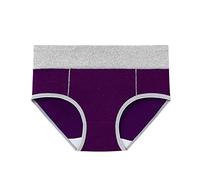Genérico Bragas Microfibra Mujer Bragas Algodon Mujer Altas Barriga Plana Calzones sin Costuras Braga Menstrual Compresivos Cotton Underwear Women Roupa Mulher Calzones Calzoncillos A