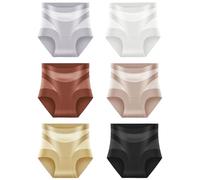 Genérico Braguitas Algodon Mujer Bragas Algodon Mujer Talle Alto Barriga Plana Calzones sin Costuras Braga Menstrual Compresión Seamless Underwear Roupa Mulher Bragas Calzones Calzoncillos A