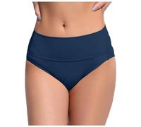 Genérico Braguitas de Bikini Menstruales Braguita Bañador de Tiro Medio Ropa Interior Menstrual Flujo Elevado Bañadores Menstruales a Diseñados para Mujeres y Niños (Navy, S)