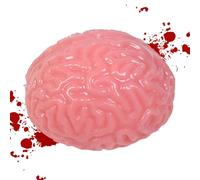 Genérico Brain Stress Toys - Risas Gift Rebound Sold Halloween Press Toy, realista Organ Falso Bola de Gel Suave espeluznante para Accesorios de fiesta de Halloween, Promover un pensamiento saludable