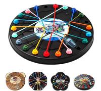 Genérico Brainy Knots Rope Untangling Game | Twisted Rope Puzzle Game | Rope Knots Untangle Stack Puzzle Sorting Board Game | Twisted Rope Knots Untangle Stack Puzzle Sorting Game Happy (#H)