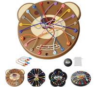 Genérico Brainy Knots Rope Untangling Game | Twisted Rope Puzzle Game | Rope Knots Untangle Stack Puzzle Sorting Board Game | Twisted Rope Knots Untangle Stack Puzzle Sorting Game Happy (#B)