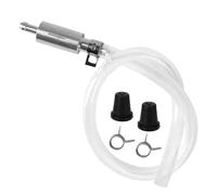 Genérico Brake Bleeding Hose - Way Check Valve | Aluminum Bleeder Kit, Hydraulic System Deflating Equipment for Maintenance, Precision Tool for Car, Motorbike, SUV, Clutch Fluid Exchange