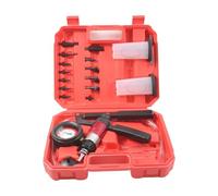 Genérico Brake Bleeding Tool Kit - 11.22 Inch Vacuum Pump Bleeder Set | Aluminum Nylon PVC Pump - Portable Brake Fluid Bleeding Tool with Gauge for Motorcycles Trucks and Precise Maintenance Use