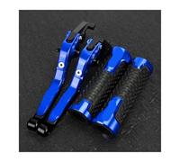 Genérico Brake Clutch Levers Handlebar Grips Handle Bar Grip Ends Accessories For SUZUKI For GSXR600 2004 2005 For K4 For K5,Resistente al uso