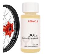 Genérico Brake Fluid - Dot 5.1 Hydraulic Fluid For Stable Performance | High-Temperature Braking Oil | Bicycle Essentials - Touring Mountain Road Track Bikes