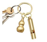 Genérico Brass Whistle - Gold Brass Loud Coaching Whistle, Training Supplies, Outdoor Survival Tool For Camping, Hiking, Wilderness Rescue, Signal Whistlle, Loud For Coaches, Hiking, Outdoor Safety,