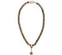 Genérico Brazalete de Cuentas Jade para Mujer Pulsera de Oración y Diseño Retro o Decoración Diaria