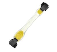 Genérico Brazalete LED para correr - Resplandor en la pulsera oscura | Pulseras de luz intermitente que brillan en la oscuridad Brazalete reflectante Luces de advertencia para pasear al perro