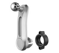 Generico Brazo de extensión esférico para soporte de teléfono - Toma articulada de 17 mm, extensión flexible para soporte de coche, soporte universal para GPS, para soporte de teléfono para pres