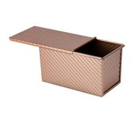 Genérico Bread Toast Mold, Corrugated Baking Mold, Toast Pan with Lid