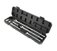 Genérico Breaker Bar Flex Handle Spanner - F Bar Wrench - Steel 7 Pieces Long Handle Wrench Leverage Tool For Construction, Vehicle Maintenance, Mechanic, Garage