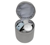 Genérico Breastmilk Cooler Bag, Insulated Milk Storage, 4.92x6.1in Fits 2 Large 8oz Bottles, Breast Milks Chiller, Detachable Strap Set for Nursing, Pumping, Daycare and Travel, Dark Gray, Se référer