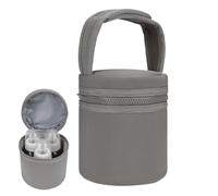 Generico Breastmilk Cooler Bag, Milk Bottles Bag, Breast Milk Chiller, Detachable Strap Bags, Insulated Milk Bottles Bag For 2 Large 8oz Bottles With Convenient Cooling And Portability, Dark Gray,