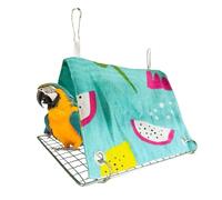 Generico Breathable Bird Hammock, Triangular Parrot Swing, 7.87x5.91x5.12 Inches Swing Mat with Soft Material, Conure Bed, Hammock Mat with Durable Design, Bird Hammocks for Cockatiel Conure Pigeon