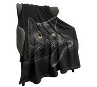 Genérico Breathable Sofa Throw Blanket - Washable and Soft Home Decor | Lightweight Cat-Friendly Blanket For Living Room, Office, Dorm, Christmas, Birthdays, and Winter Evenings