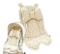 Genérico Breathable Stroller Cushion - Soft Reversible Seat, Pad with Ergonomic Support Design for All Season Comfort Lightweight Washable Fabric for Easy Maintenance Padding for Daily Use 3.93in