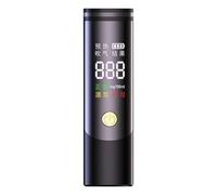 Genérico Breathalyzer Test, Car Alcohol Detector, 3.74x1.06x0.7 Inches Portable Precision Checker Fast Accurate Reading Design, Digital Breath Meter Device for Home, Driving, Safety, Road Use