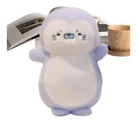 Genérico Breathing Stuffed Animal, Penguin Sleep Companion Toy, Soothing Nursery Doll for Baby Relaxation, Bedtime Comfort, Travel, Birthday, Family, Preschool Use, 11.81 Inches