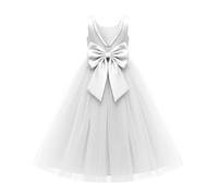 Genérico Bride to Be Vestido Elegante para Niñas Ocasiones Formales Bodas Cumpleaños Fiestas con