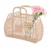 Genérico Bright Jelly Bags, Toddler Purse Girls Beach Tote Storage Boys Easter Baskets For Kids, Halloween, Bridal, Easter Basket