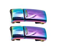 Genérico Broches de encaje de zapatos: cerraduras de conector de metal ajustable, de fijación sin corbata rápida, accesorio de hebilla duradera | Accesorio de lanzamiento conveniente para zapatillas,