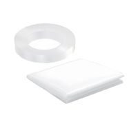Genérico Broken Window Cover - 47.24 Inch Waterproof Car Film | PVC Temporary Repair Barrier - Strong adhesive tape for windshields, clear design, perfect for Emergencý glass protection