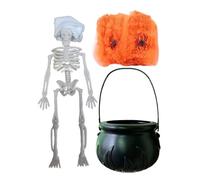 Generico Brujas de Halloween Causo - Decoración del Arroyo para Halloween Cauldron - de Halloween | Estantería de Halloween, Casa Encantada Ornazadora para, Creando Una Espe