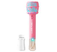 Genérico Bubble Wand - ABS 28.6cm, Bubble Maker, Electric Bubbles | Automatic Blowing System, Light Effect Design, Party Toy For Kids Play, Birthday Events, Outdoor Fun, Family Entertainment