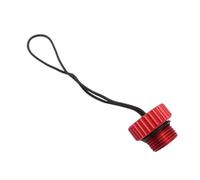 Generico Buceo DIN Tank - Diving Dust Plug Protector | Rope Attached Cap | Heavy Duty DIN Regulator Cover for Equipment Industrial Tank Protection