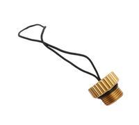 Generico Buceo DIN Tank - Diving Dust Plug Protector | Rope Attached Cap | Heavy Duty DIN Regulator Cover for Equipment Industrial Tank Protection