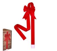 Genérico Bucle de Navidad 100x20 cm - Decoración Decorativa de molienda Hecha de poliéster | Molienda para la Ventana o árbol de la Puerta de la Corona | Decoración navideña Forma clásica de |