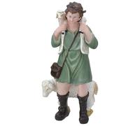 Generico Buen Pastor con Oveja y Cordero en Resina h. 32 cm Serie 40 cm