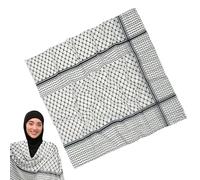 Genérico Bufanda Palestina, Bufanda Palestina, Pañuelo largo palestino, Estampado transpirable Hijab para mujer, bufanda palestina Hijab, chal para mujer