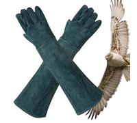 Genérico Build Trust and Protect Your Hands Cat Grooming Gloves,Puncture and Scratch Resistant Dog Bite Sleeve Pet Trapping Supplies