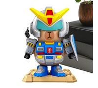 Genérico Buildable Magnetic Robot Toy - 5 Inches Movable Animal Construction Set for Kids, Portable Fidget Building Toy for Travel, Car, Indoor Outdoor Play, Home Entertainment, Multicolor,