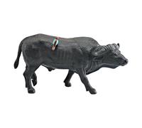 Genérico Bull Farm Animal Figurine - 5.12 Inches Miniature Bull Statue Toy for Collecting, Cake Toppers, Classroom Exhibits, Play, Educational Decorative Animal Model for Children Adults