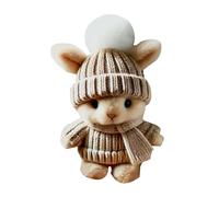 Generico Bunny Abbraccio Carina Pasquale Gi-ft | Coniglio Peluche Abbraccio Mano Fatte A Mano | Bunny Di Pasqua Supporto Emotivo All'uncinetto Positivo