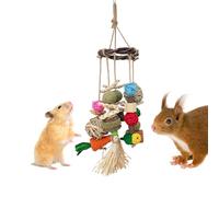 Genérico Bunny Chew Toys for Teeth - Bunny Toys | Bunnys Teeth Grinding Chew Toy | Enrichment Entertainment Exercise Gnawing Treat for Squirrel Ferret Chinchillas Small Animals Pets