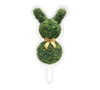 Genérico Bunny Easter Stake - 2D Acrylic Yard Decor, Colorful Garden Stake with Sturdy Weatherproof Material, Holiday Lawn Ornament, Rabbit Signs, Holiday Stakes for Home Porch Park Party Plant Decor