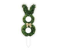 Genérico Bunny Easter Stake - 2D Acrylic Yard Decor, Colorful Garden Stake with Sturdy Weatherproof Material, Holiday Lawn Ornament, Rabbit Signs, Holiday Stakes for Home Porch Park Party Plant Decor