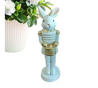 Genérico Bunny Figurines - Holiday Resin Animal Sculpture with 2026-Upgraded Hand-Painted Detailing, 2026-Upgraded High-Density Weatherproof Resin, High- Structural Weight, Home Decor