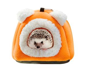 Genérico Bunny Hideaway | Comfortable Warm Cotton Ferret - Cute Bear Shape Hamster, Pet Cage Accessories for Ferret Chinchilla Bunny Hamster, Boasting Soft and Pet-Friendly Lining. The Wear-Resist